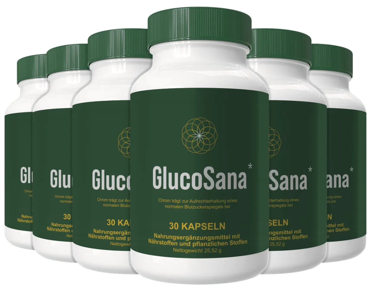 GlucoSana Blood Sugar Support Dietary Supplement