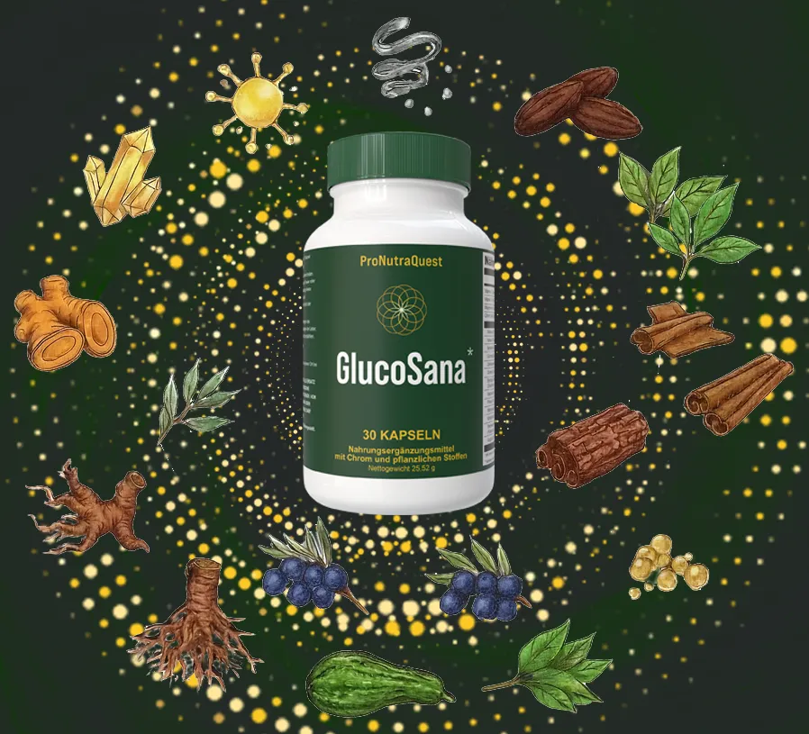 GlucoSana bottle